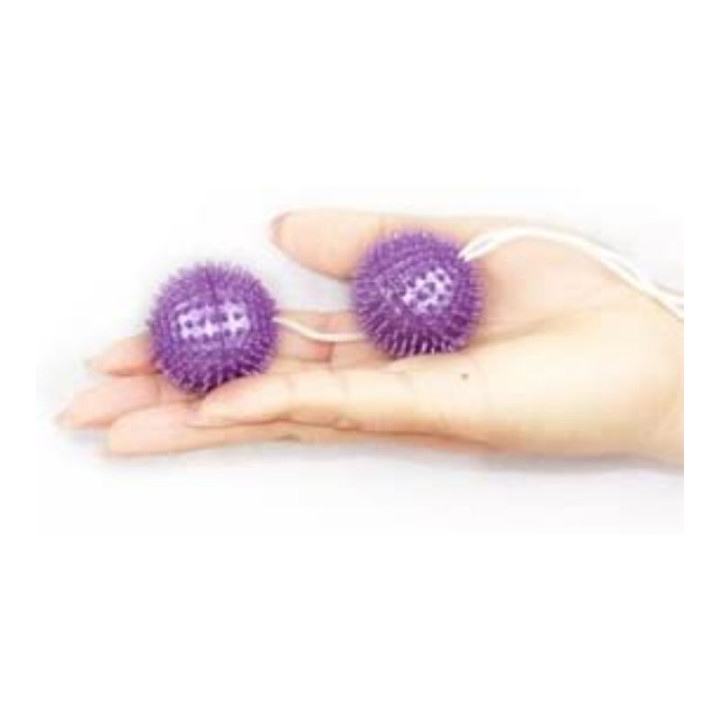 Baile - Balles Texturées Violet Profondement Plaisir 3.60 cm