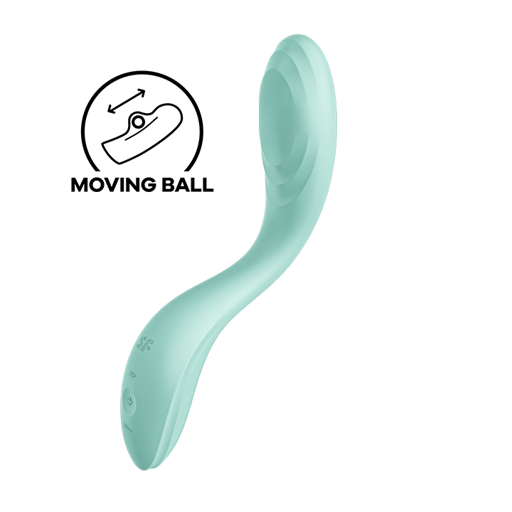 Satisfyer - Vibrateur Spot g Rrrolling Pleasure Vert