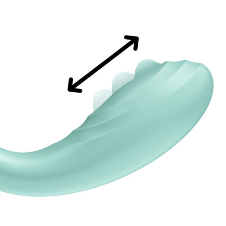 Satisfyer - Wibrator Rrrolling Pleasure Gspot Zielony