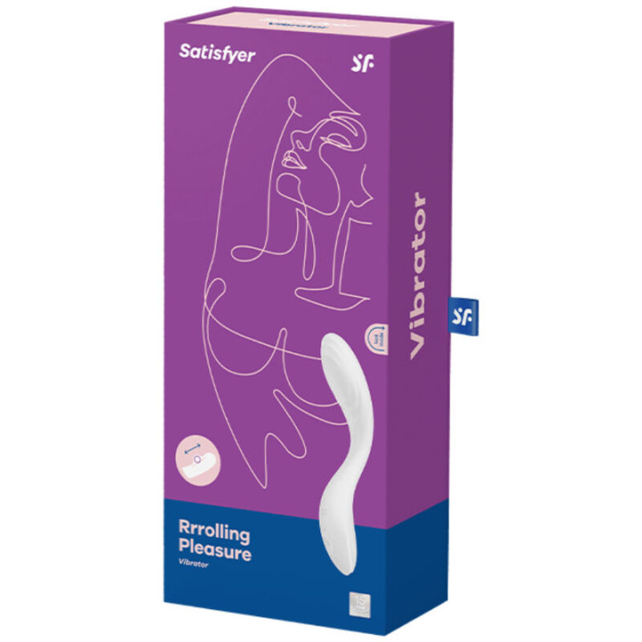 Satisfyer - Rrrolling Pleasure Gspot Vibrator Weiss
