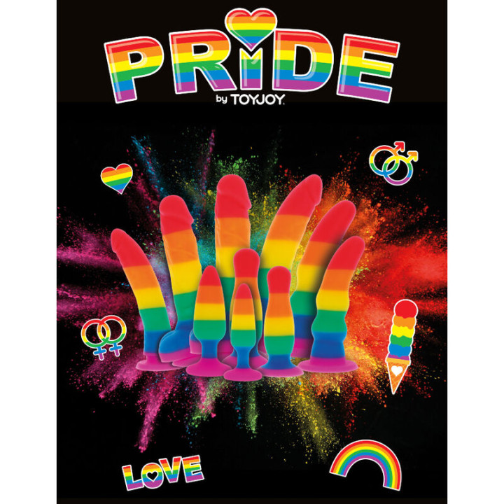 Pride - Lgbt Flagge Dildo 15 cm