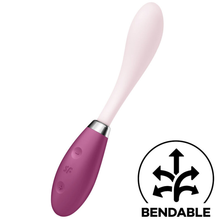 Satisfyer - Multi Vibrador g-Spot Flex 3 Vermelho