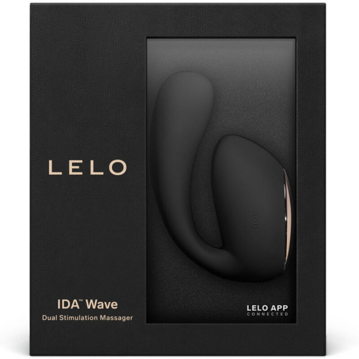 Lelo - Massaggiatore di Coppia Ida Wave Nero