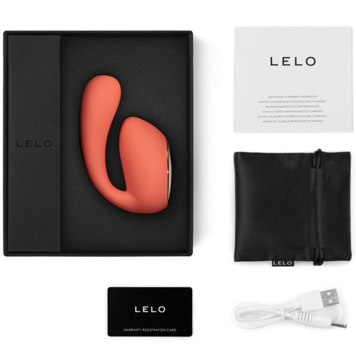 Lelo - Massaggiatore di Coppia Ida Wave Coral