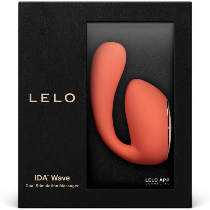 Lelo - Massaggiatore di Coppia Ida Wave Coral