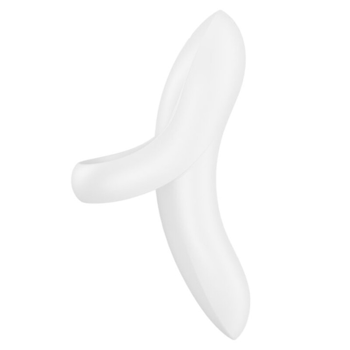 Satisfyer - Vibratore da Dito Bold Lover Bianco
