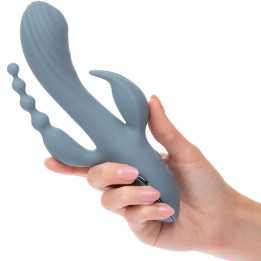 Calexotics - Vibratore Triple Ecstasy Grigio