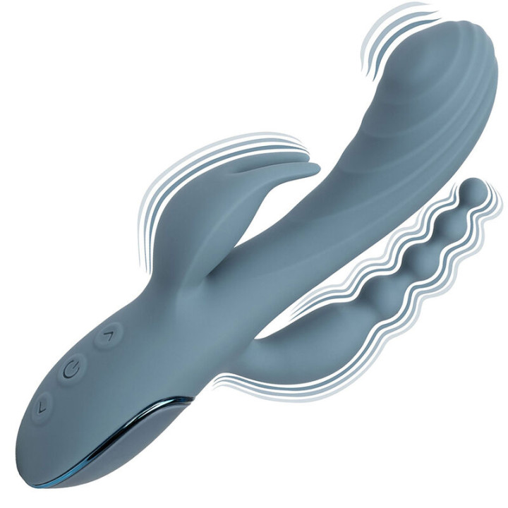 Calexotics - Vibrator Triple Ecstasy Grau