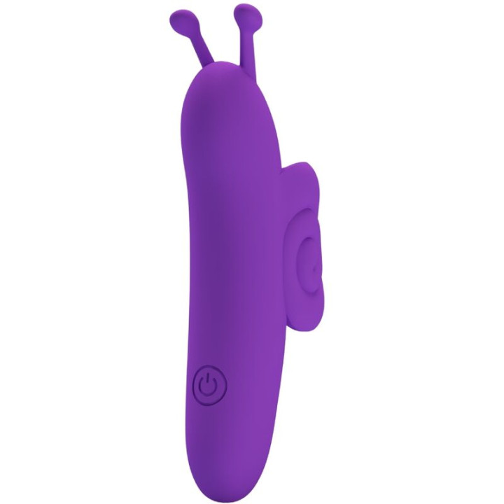 Pretty Love - Snail Estimulador de Dedo Roxo Poderoso