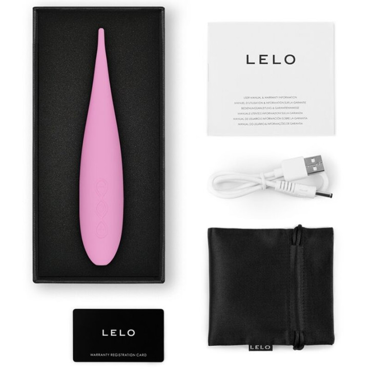 Lelo - Dot Travel Klitoris-Stimulator Rosa