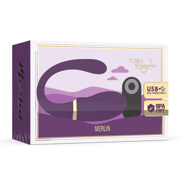 Treasure - Merlin Double Couple Vibrator Remote Control