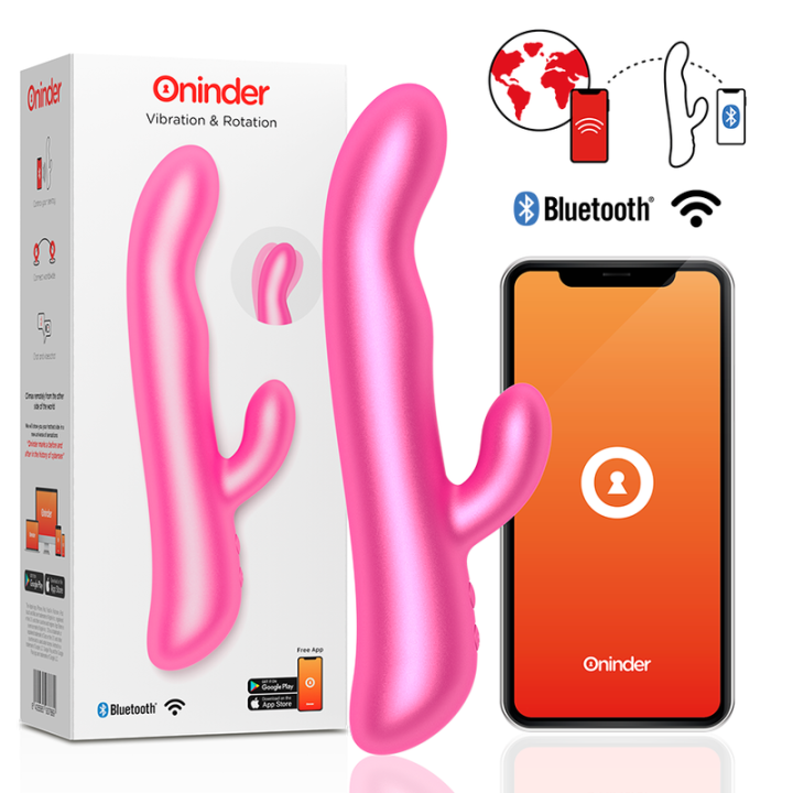 Oninder - Oslo Vibration & Rotation Rosa - Kostenlose App