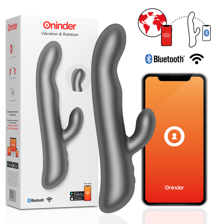 Oninder - Oslo Vibration & Rotation Schwarz - Kostenlose App