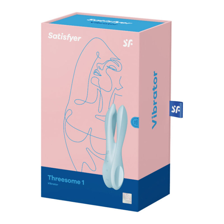 Satisfyer - Threesome 1 Vibratore Blu