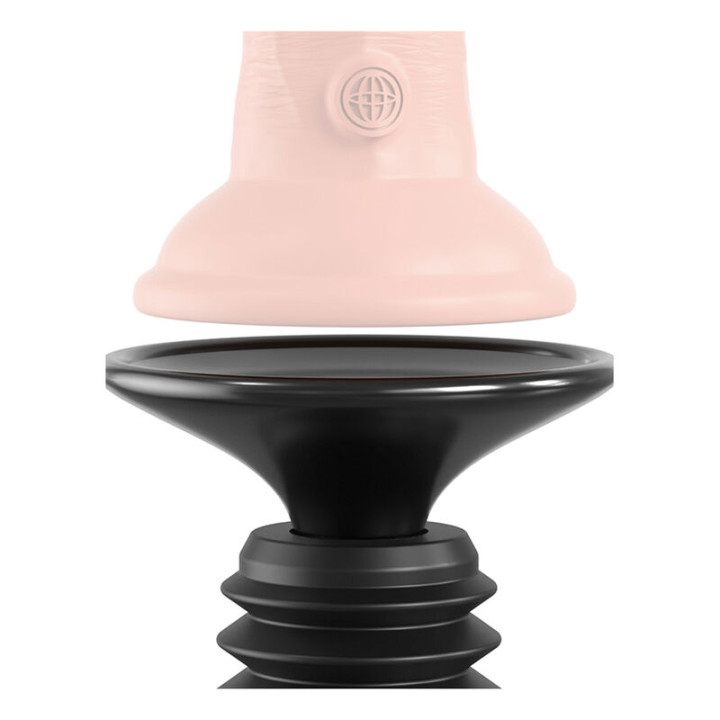 Fetish Fantasy Series - Body Dock Pince à Gode Thruster Avec 7 Modes de Poussée Noir