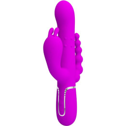 Pretty Love - Cammy Triple Vibrator Multifunktion 4 in 1 Rosa