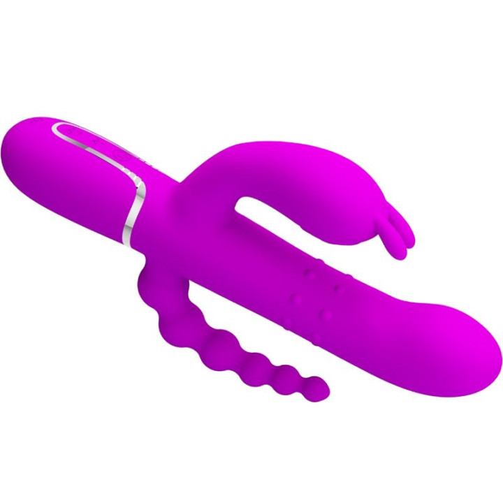 Pretty Love - Cammy Triple Vibrateur Multifonction 4 en 1 Rose