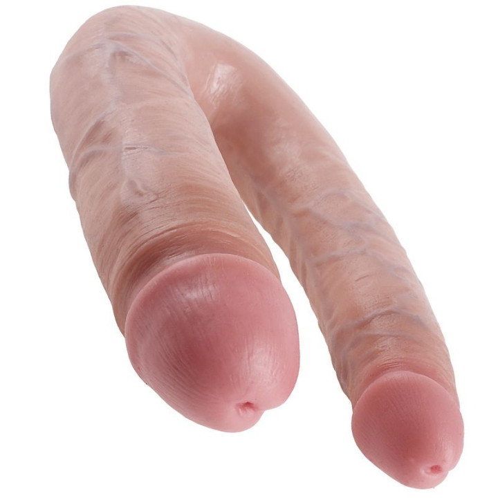 King Cock - Doppelpenetrationsdildo 17.8 cm Natürlich