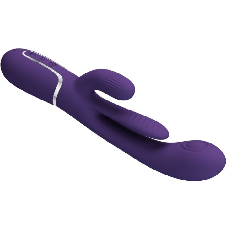 Pretty Love - Shania Triple Rabbit Vibrator Multifunction Purple