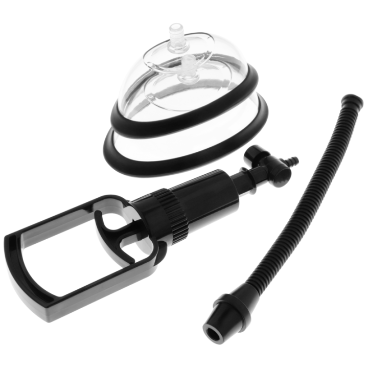 Intense - Pump Vaginale Handpumpe Mit Zwei Austauschbaren Bechern