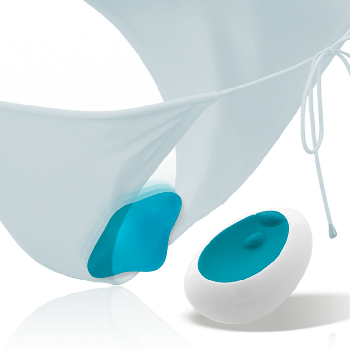 Intense - Samantha Pantie Fernbedienung Blau