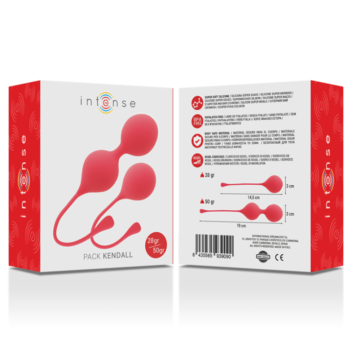 Intense - Pakiet Pilek Kegel Kendall Red