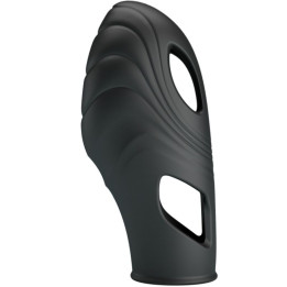 Pretty Love - Lich Silikon-Fingervibrator Schwarz