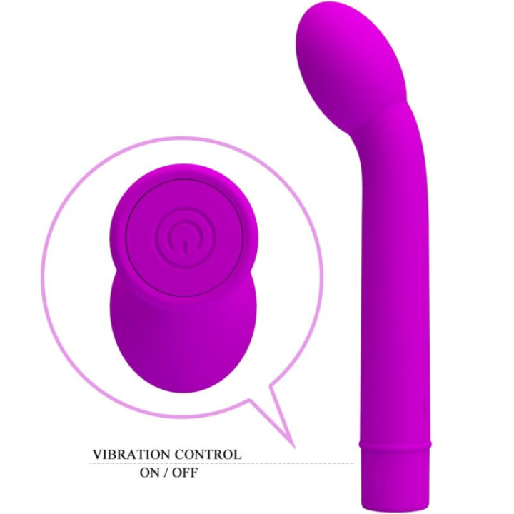Pretty Love - Vibrateur Point g Logan 10 Vibrations Violet