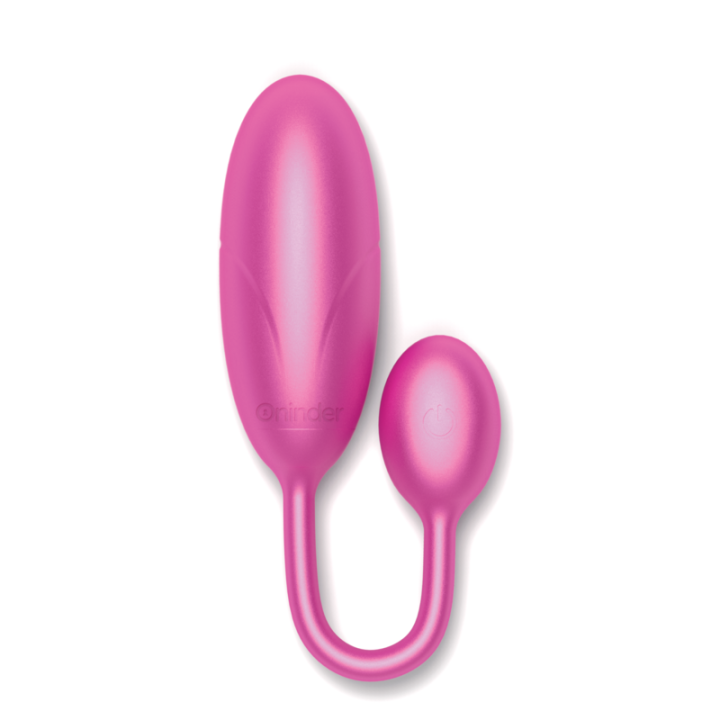 Oninder - Denver Vibrationsei Rosa 7 x 2,7 cm Kostenlose App