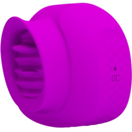 Pretty Love - Estelle Zungen-Klitoris-Stimulator 12 Vibrationen Lila