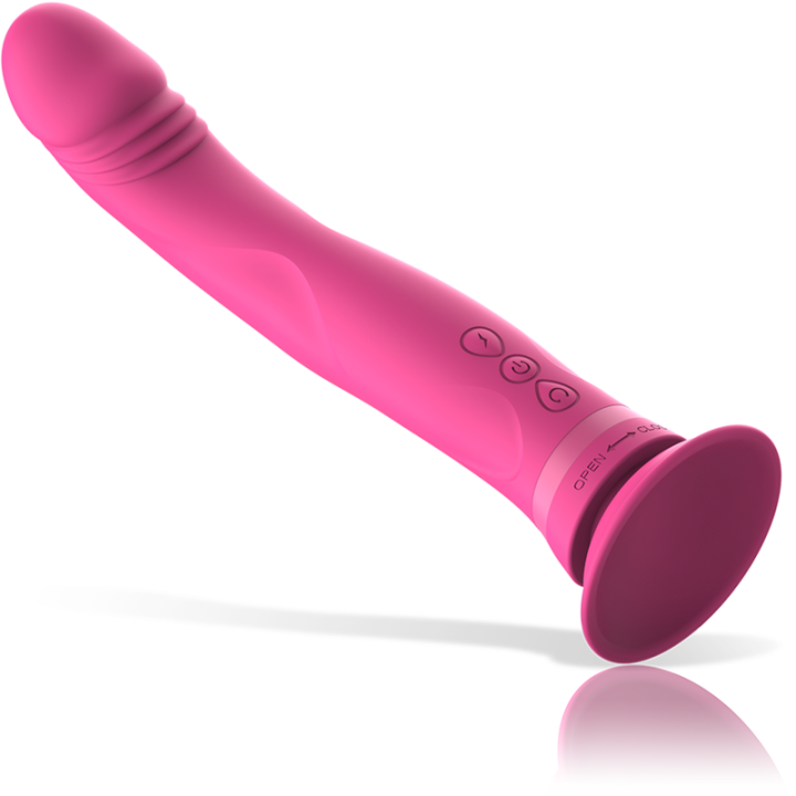 Intense - Michelangelo Dildo Vibrador Silicona Rosa