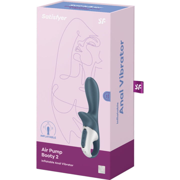 Satisfyer - Pompka Powietrza 2 Ciemnoszary