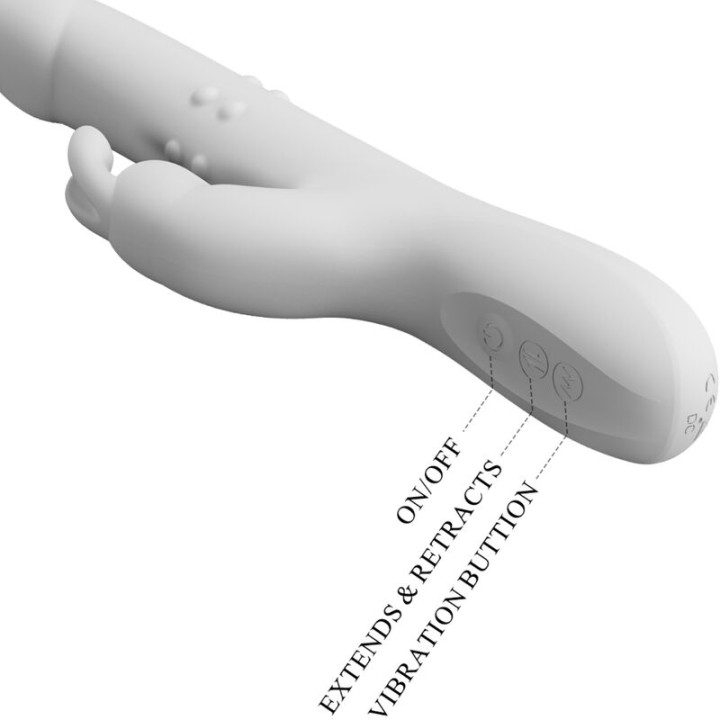 Pretty Love - Reese Vibrator Mit Silberne Rotation