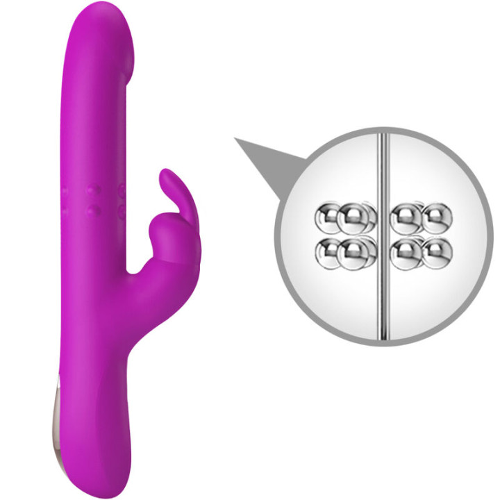Pretty Love - Vibratore Reese Con Rotazione Viola