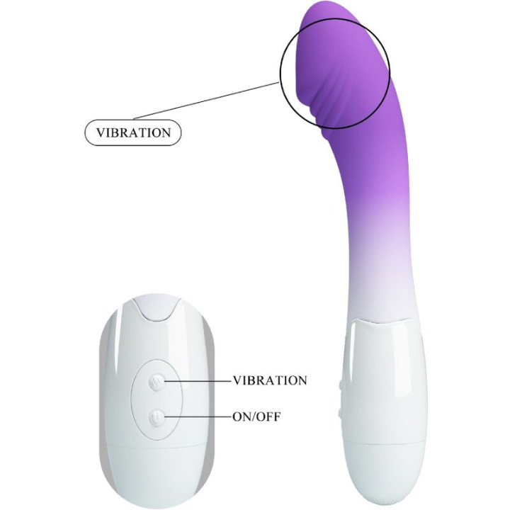 Pretty Love - Elemental g-Spot Vibrator 30 Vibrationen Lila