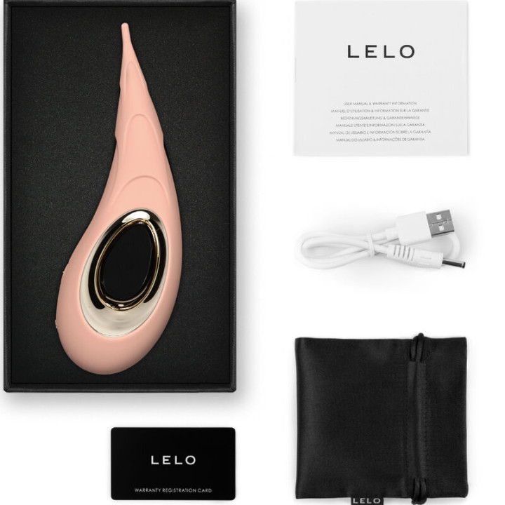 Lelo - Stimolatore Per Clitoride Dot Cruise Arancione Ocra