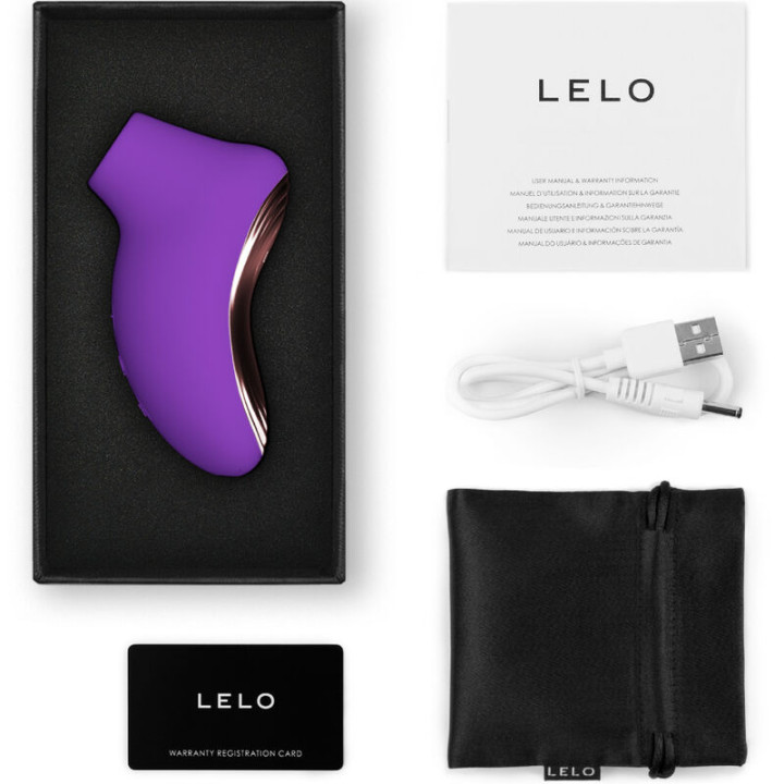 Lelo - Sona 2 Viagem Roxo Sonic Clitoris Massager