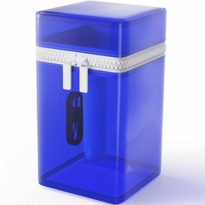 B Swish - Bcute Curve Infinite Classic Limited Edition Blauer Silikon-Vibrator