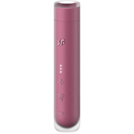 Satisfyer - First Kiss Wave Klitoris-Stimulator Granat