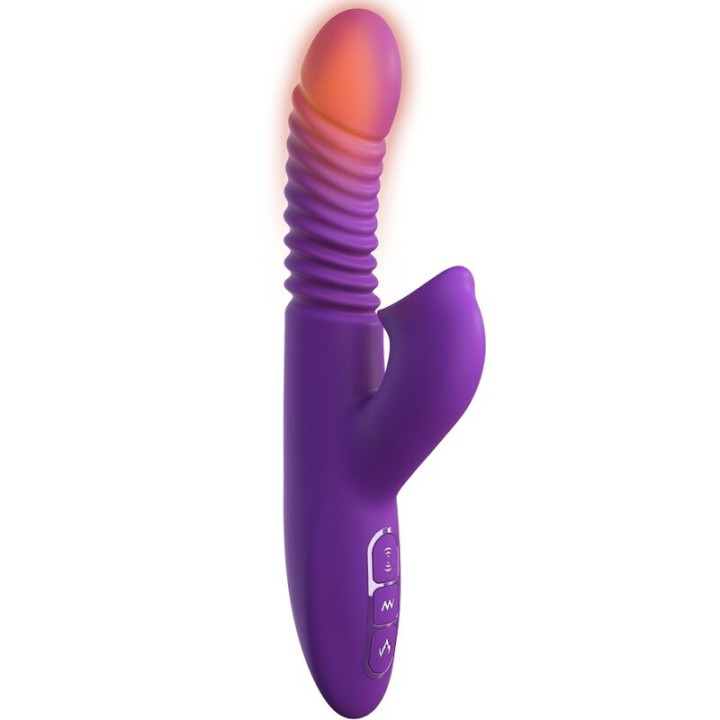 Fantasy For Her - Klitoris-Stimulator Mit Wärme-Oszillations- Und Violett-Vibrationsfunktion