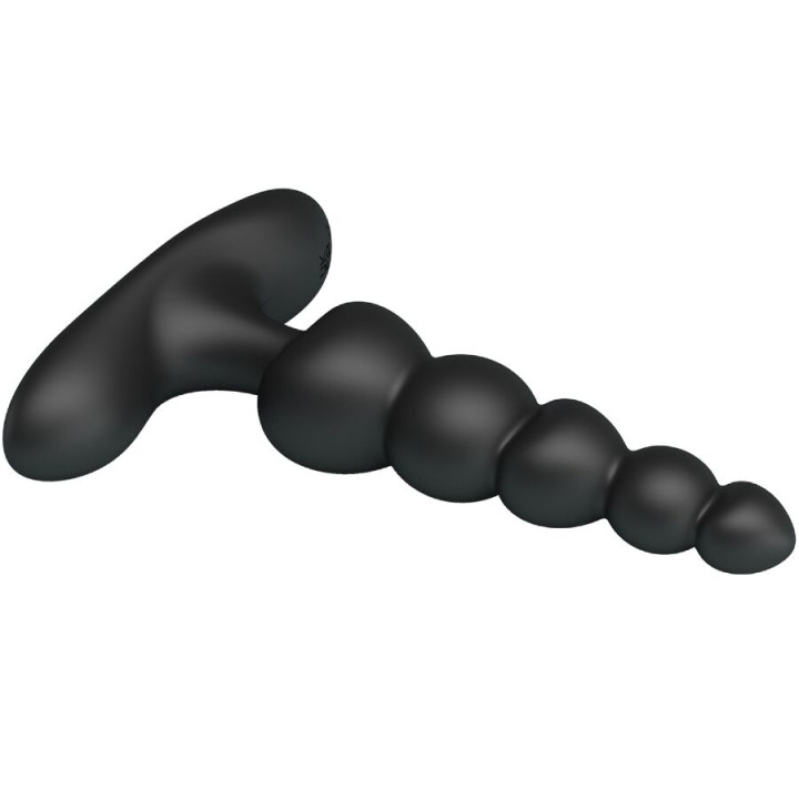 Pretty Love - Corban Anal Vibrator 10 Vibrations Black