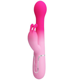 Pretty Love - Dejon 3 in 1 Multifunktions-Rabbit-Vibrator Rosa