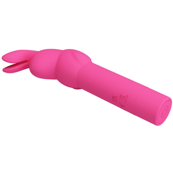 Pretty Love - Vibratore in Silicone Gerardo Fuschia Rabbit