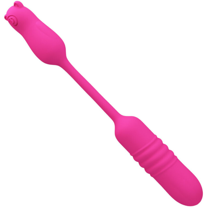 Pretty Love - Nobikuma Rosa Silikon-Vibrierbullet