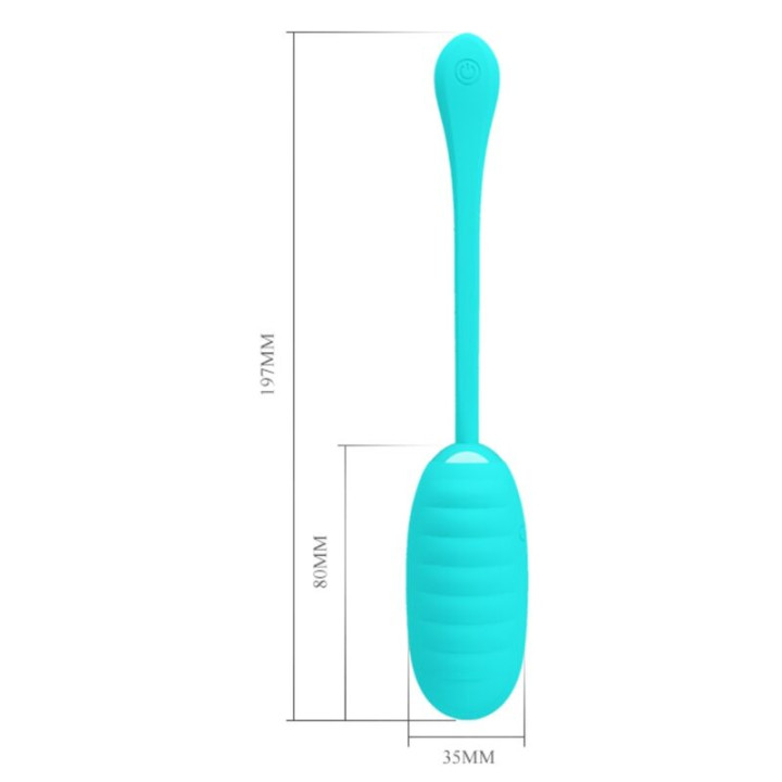 Pretty Love - Kirk Rechargeable Vibrating Egg Light Green