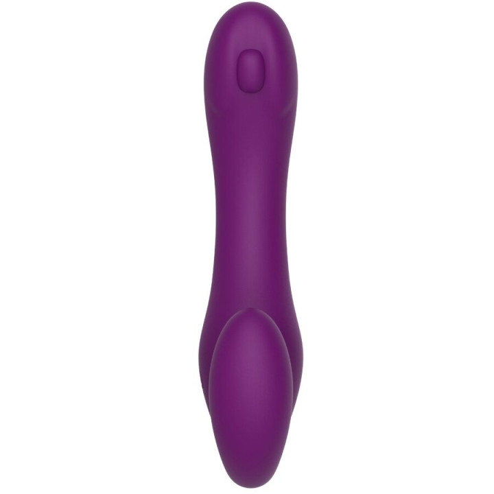 Xocoon - Vibratore 2 in 1 Strapless Strap-on Con Telecomando Viola