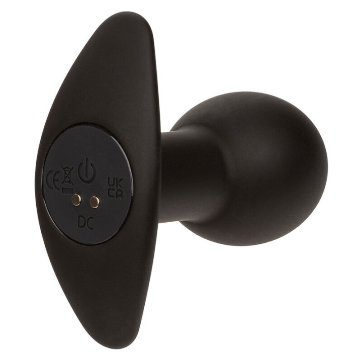 Calexotics - Rock Bottom Plug Anal 10 Vibrações Silicone Preto