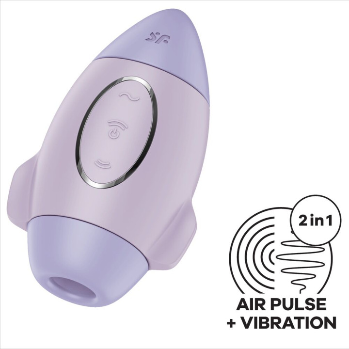 Satisfyer - Mission Control Flieder Kleiner Doppelimpuls Vibrator