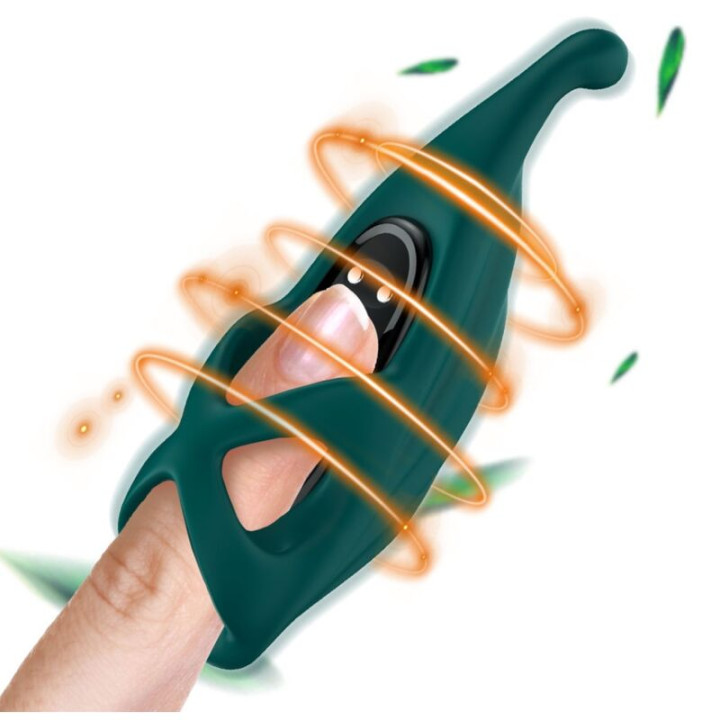 Armony - Estimulador de Dedo e Vibrador Verde