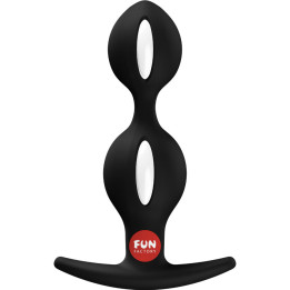 Intense - Plug Anal 10 Vibraciones Metal Con Control Remoto m